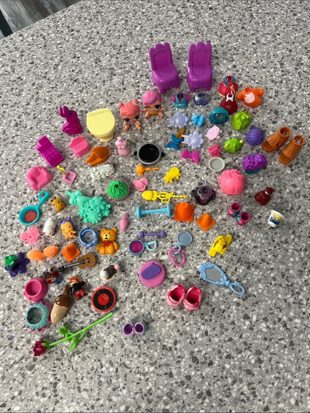Misc assorted mini toy lot
